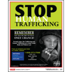 Maine Human Trafficking Poster