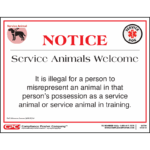 Minnesota Service Animals Poster
