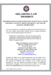 Oklahoma Law Prohibits Discrimination Mobile Poster Pak Peel 'N Post