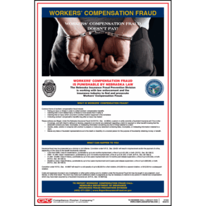 Nebraska Workers' Compensation Fraud Poster