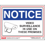 Video Surveillance Sign