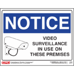 Video Surveillance Window Cling