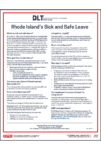 Rhode Island Sick and Safe Leave Poster