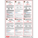 Alameda, CA Minimum Wage Poster - 5-language