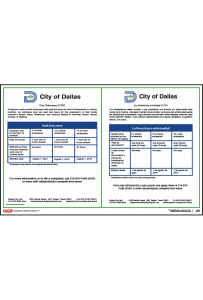 43202 Dallas, Texas Paid Sick Leave Poster