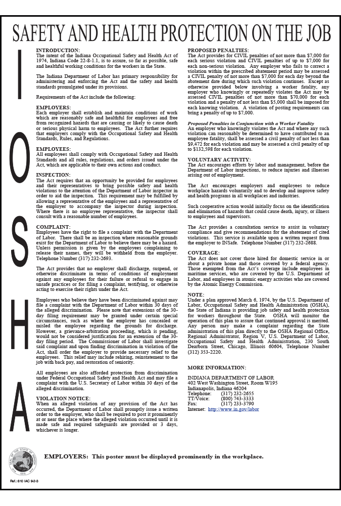 OSHA Laboratory Safety Standard Fact Sheet, 52% OFF