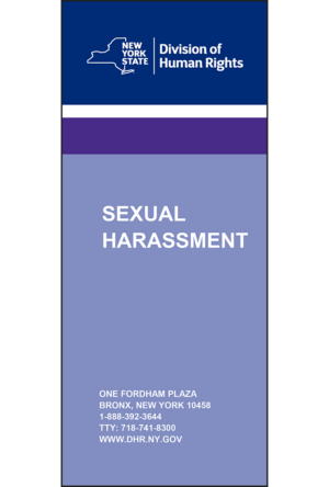 New York Sexual Harassment Pamphlet