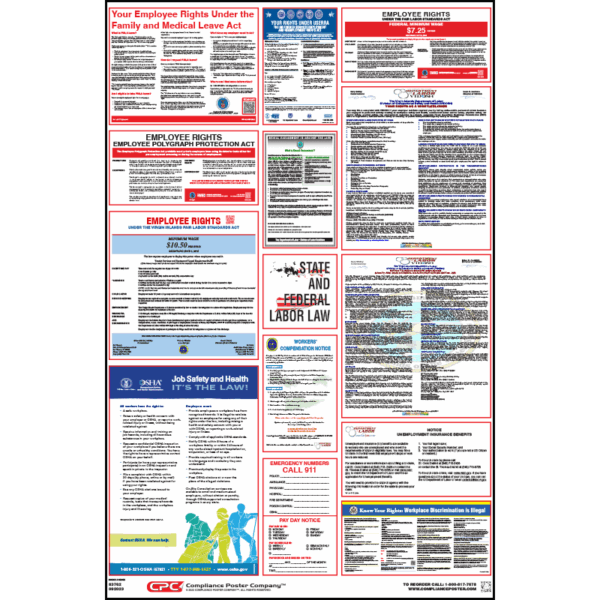 US Virgin Islands Labor Law Poster