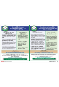 31305 Bernalillo County NM Employee Wellness Act Poster