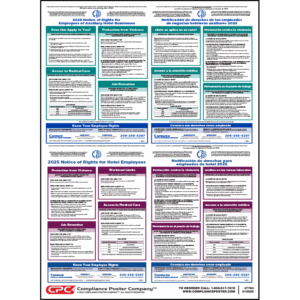 Seattle, WA Hotel Workers Poster