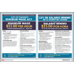 City of Tucson, Arizona 2025 Minimum Wage Poster Update