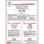 Foster City, CA Minimum Wage is $17.40 per hour effective January 1st, 2025