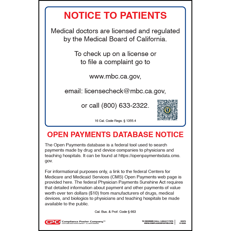 California Medical Notice Of Licensure Open Payments Database california-medical-notice-of-licensure-open-payments-database
