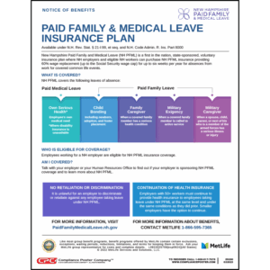 New Hampshire Paid Family and Medical Leave Benefits Notice