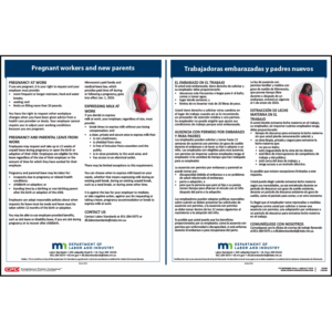 Minnesota Pregnant Workers and New Parents Poster