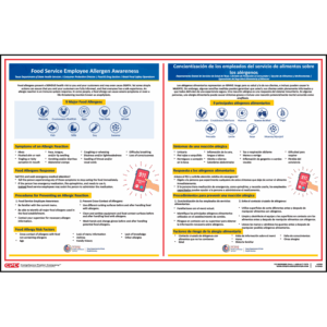 Texas Food Allergen Awareness Poster