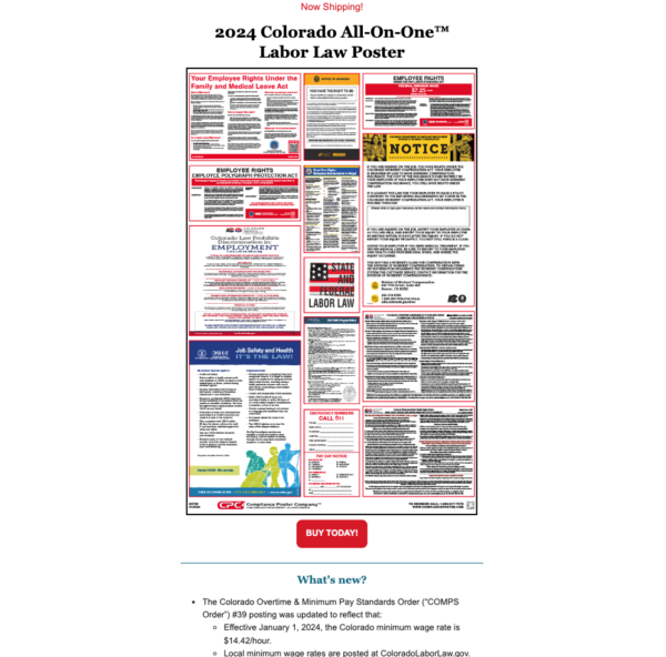 Colorado 2024 Poster Update Compliance Poster Company   Colorado 2024 Poster Update 600x592 