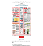 Washington 2024 Labor Law Posting Requirement