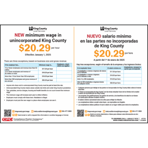 King County, WA Minimum Wage