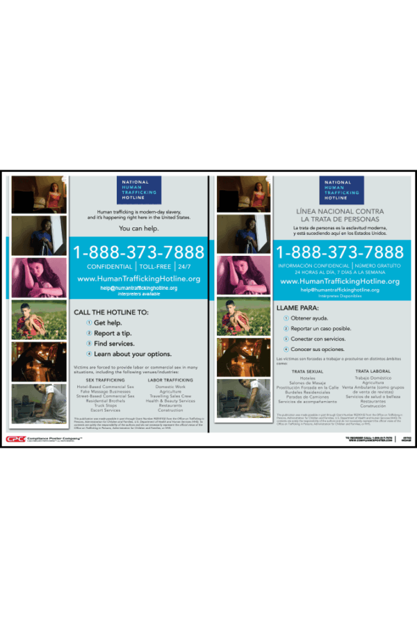 West Virginia Human Trafficking Poster