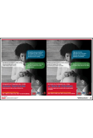 District of Columbia Human Trafficking Poster