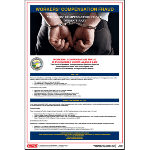 Alaska Workers' Compensation Fraud Poster